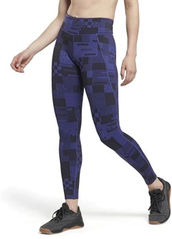 Reebok Леггинсы TS Lux Tight- Jacquard - фото 105039