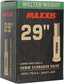 Maxxis Велокамера Welter Weight 29x1.75/2.4 LSV48 AV 0.8мм - фото 108371