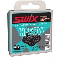 Swix Мазь скольжения HF5BWX Black -14/-8°C 40г - фото 112284