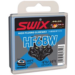 Swix Мазь скольжения HF6BWX Black -10/-5°C 40 г - фото 112290