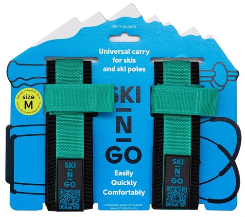 SKI-N-GO Приспособление для переноски лыж и лыжных палок M 62993 - фото 113276