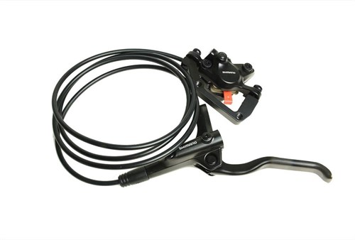Shimano Тормоз диск. гидр. задний, гидролиния 1600мм, б\ротора 4872 - фото 126666