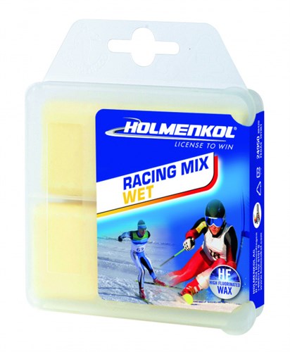 Holmenkol Парафин высокофтористый Racing Mix Wet yellow -4/0 °С 2х35 г 67532 - фото 126891