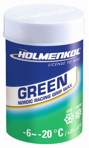 Holmenkol Мазь держания - Grip Green 61885 - фото 126910