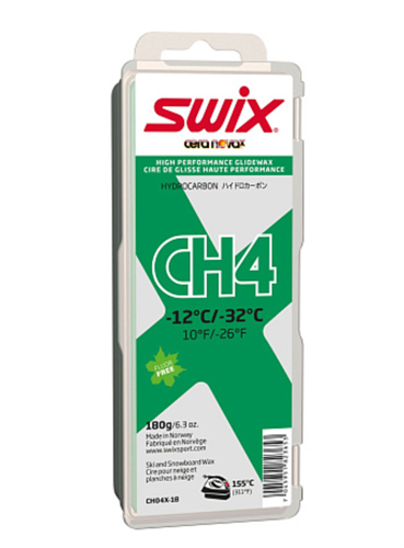 Swix Мазь скольжения CH4X Green -32/-12°C 180г 6925 - фото 126983