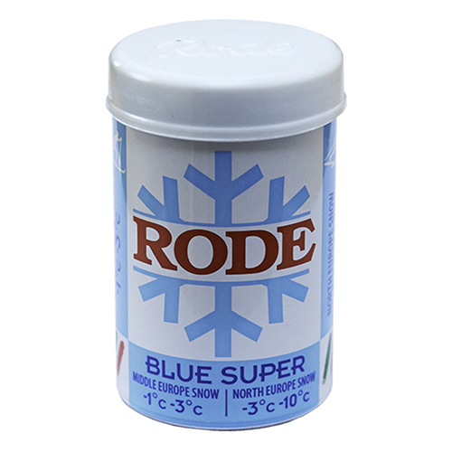 Rode Мазь держания твердая безфтористая Super -1/-3°C...-3/-10°C blue 45г 41540 - фото 127018