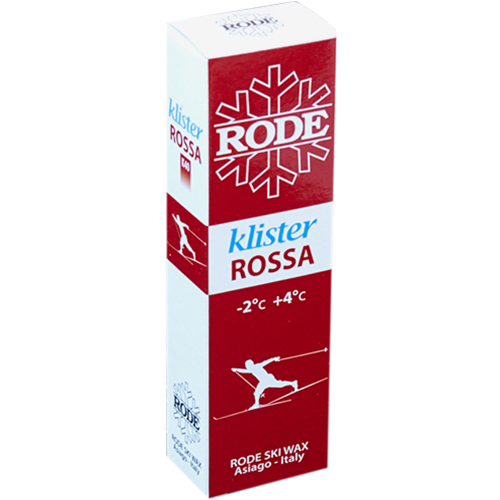 Rode Мазь держания безфтористая (клистер) Klister Rossa +4/-2 °C 60г 6052 - фото 127033