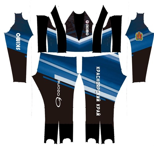 Костюм для ски-альпинизма гоночный 65583 - фото 130479