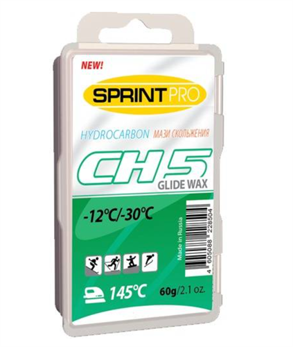 Sprint PRO Парафин CH5 Green (-12-30°C) 60гр. 32397 - фото 131053