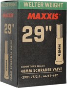 Maxxis Велокамера Welter Weight 29x1.75/2.4 LSV48 AV 0.8мм