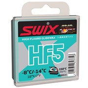 Swix Мазь скольжения HF5X Turquoise -14/-8°C 40г
