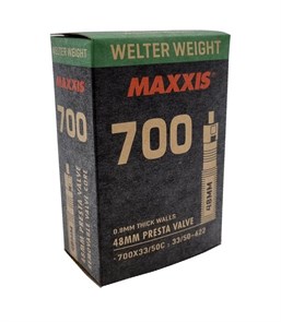 Maxxis Велокамера Welter Weight 700x33/50C 0.8mm (велонипель) 51503
