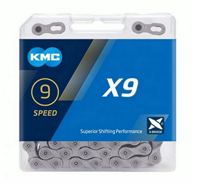 KMC Цепь X9 1/2х11/128, 114 звеньев 61443