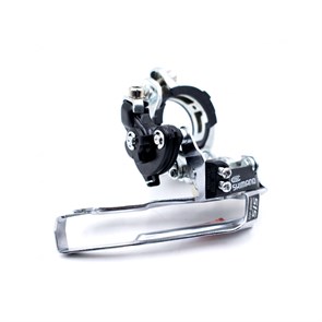 Shimano Переключатель передний 31,8(34,9), 42T, унив.тяга, серебристый 5000