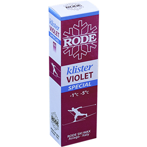 Rode Мазь держания безфтористая (клистер) Klister Special -1/-5 °C violet 60г 6061