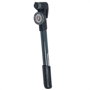 GIYO Насос телескопический, до 120psi (8 атм), с круглым манометром 51601