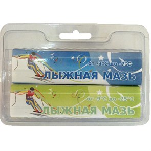 Sprint PRO Лыжная мазь (комплект из 2 шт.) С-СЗ (-3-25°С) 80 гр. 4684