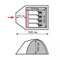 Totem Палатка Chinook 4 (V2) 61343 - фото 109883