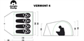 Jungle Camp Палатка VERMONT 4 65892 - фото 117878