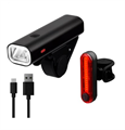 Briviga Комплект фонарей USB bike light set, перед 400 лм + задний 30 лм 5059 - фото 133200