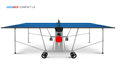 Start line Стол теннисный COMPACT LX NEW с сеткой синий 62991 - фото 133292